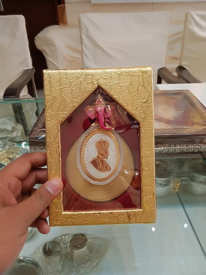 Gold Necklace Display